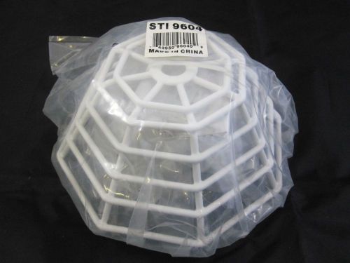 Safety technology sti-9604 steel wire guard cage for smoke detectors new for sale
