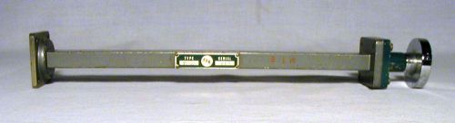FXR Type Y502A Waveguide Sliding Termination, WR62, 12.4 to 18.0 GHz
