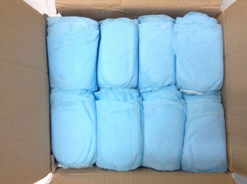 CASE PACK OF 300 SHOE COVERS BLUE PART NO. 6883-L Polypropylene shoe covers