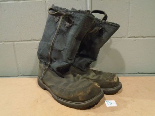 Warrington Pro Fire Boots Crosstech Vibram Bunker/ Turnout Boots Mens Size 13