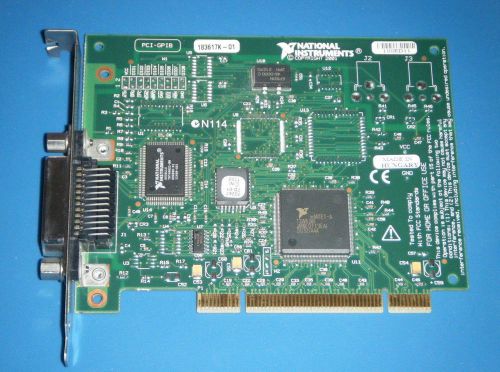 *Tested Lot of 2* National Instruments NI PCI-GPIB Controller for PCI 183617K-01