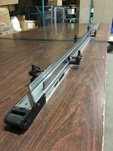 10FT.X2&#034; DORNER Conveyor Belt With Guide Rails 2100 Series