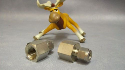 Swagelok ss-400-7-8rj female connectors 1/2&#034; to 1/4&#034;   lot of 2 for sale