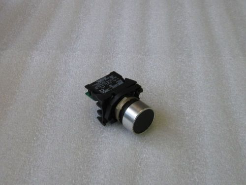 Allen bradley black push button, 800e-3x10 contact, used, warranty for sale