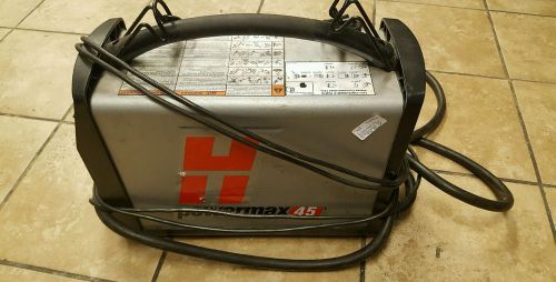 Hypertherm powermax 45 plasma cutter no torch for sale