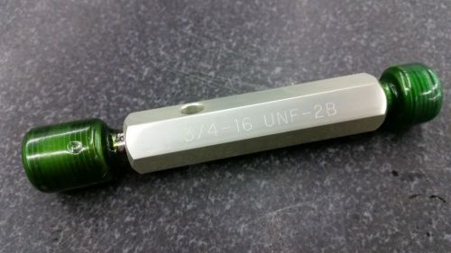 3/4-16 2b thread plug gage go/nogo, southern gage made in usa, brand new for sale