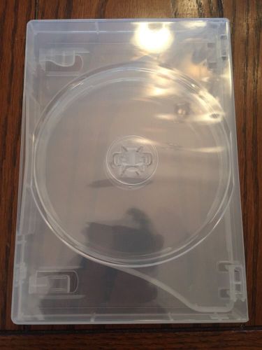 Lot 5 Standard Clear Quad 4 Discs DVD CD Case New