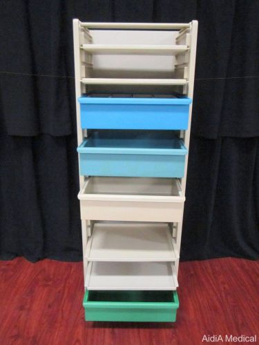 Herman Miller CoStruc Medical C-Locker Storage Cabinet with Tambour Door #43861T