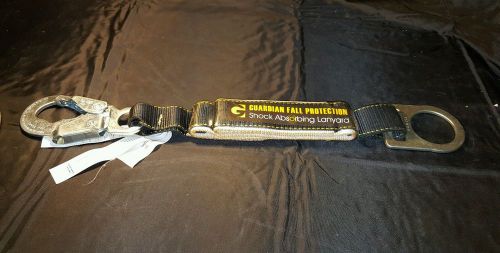 Guardian 01205 Fall Protection Shock Absorbing Extension Lanyard  18 inch