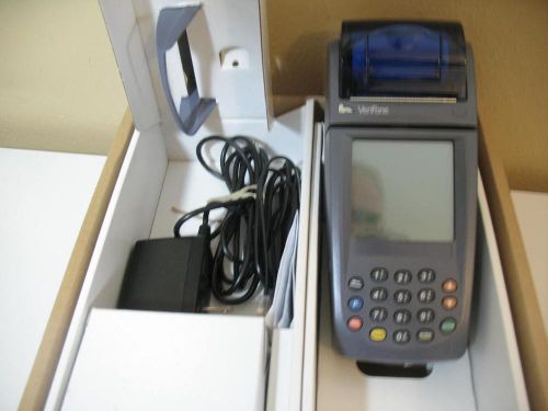 NURIT 8000s Credit Debit Card Reader Terminal Machine Complete New Verifone