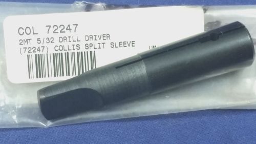 NEW Collis MT2 2MT Morse Taper 5/32&#034; Split Sleeve Drill Driver 72247 - Expedited