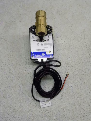 Johnson controls vg1245bg 943gga 3/4in. valve with actuator for sale