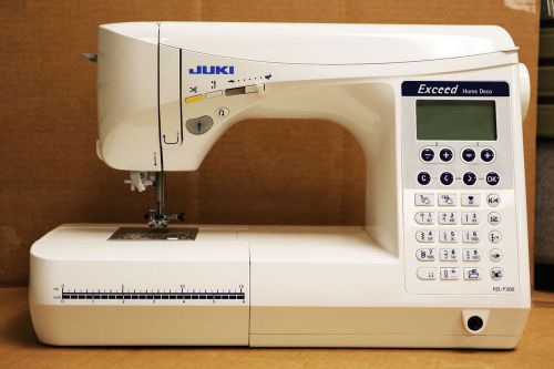 JUKI EXCEED HZL-F300 FULL-SIZED COMPUTERIZED SEWING and QUILTING MACHINE