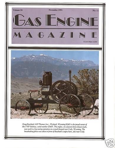 Lanz &amp; Field Marshall Tractor - Dart Blue Jay - Gas Engine magazine