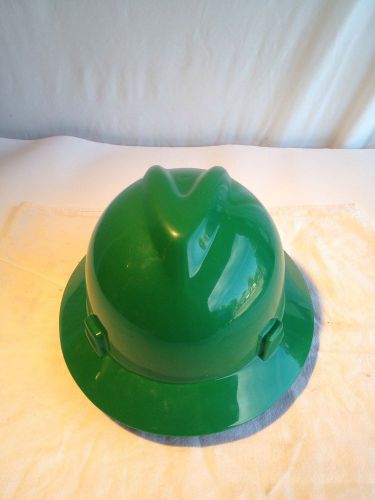 Msa type i protective helmet green size-med. new ! for sale