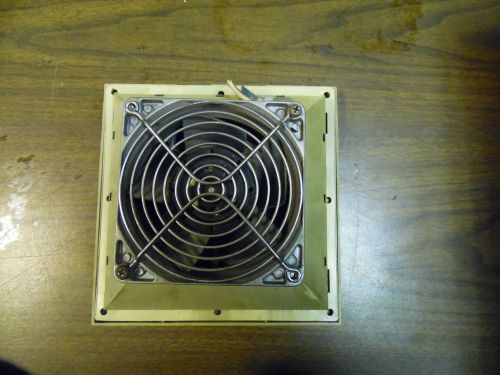 Rittal SK3323115 Fan &amp; Filter Unit, Ventilator, 115V, 19/18W, SK3166100, Used
