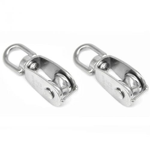 M15 m20 m25 m32 stainless single swivel lifting rope pulley roller block sheave for sale