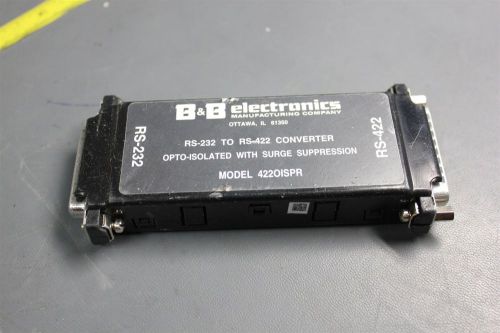 B&amp;B RS-232 TO RS-422 CONVERTER 422OISPR  (C1-1-140A)