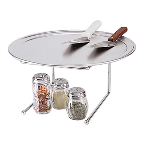 Admiral Craft PZST-9 Pizza Stand  9&#034; x 8&#034; x 7&#034;H 5/16&#034; chrome plated steel rod