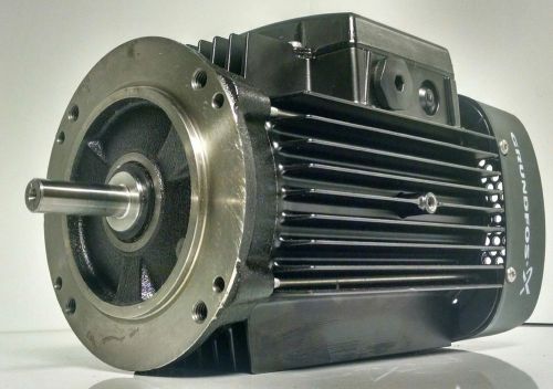 UNUSED GRUNDFOS 2hp 90cc Motor Model Part No: ML90CC-2-56C-D1 Industrial Surplus