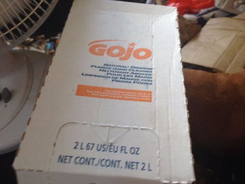 GOJO 7250-04 NATURAL ORANGE HAND CLEANER 2000ML REFILL