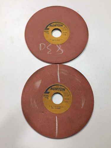 Norton grinding wheels 8x1/4x1-1/4 lot of 2 - 220 grit for sale