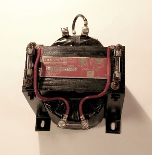 Hevi duty electric control circuit transformer .3 kva type szo 220/440 pr110 sec for sale