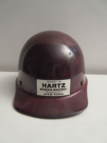 Vintage MSA Skullgard Hard Hat Hartz MountaIn Skull Cap Construction Helmet XLNT