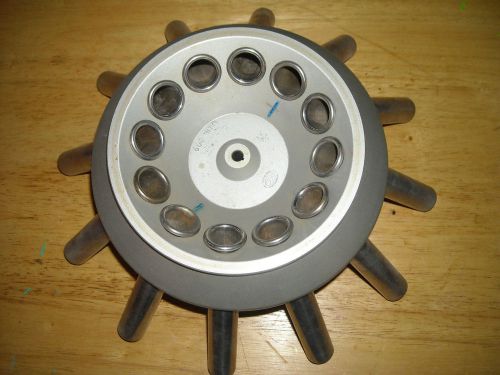 IEC 809 centrifuge rotor with 12 tubes used