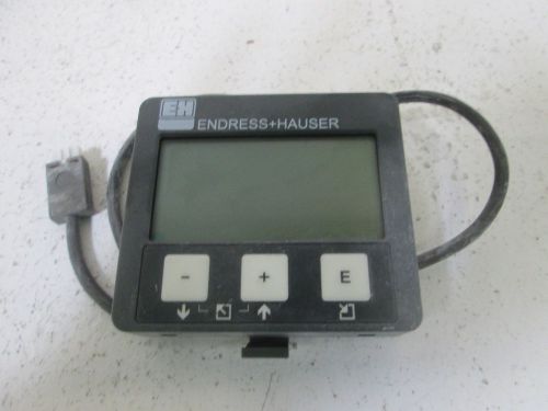ENDRESS+HAUSER PC-FR DISPLAY *USED*