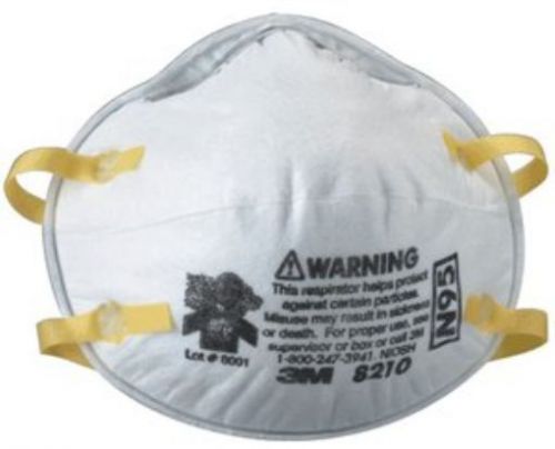 3M 7048/8210 N95 20 Safety Respirator Particle Masks