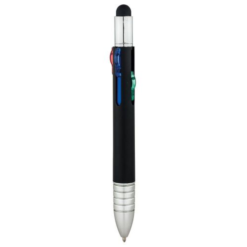 Monteverde S-107 5-In-1 Ball Point Pen with Top Stylus, Black, New in Box