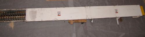 Twin screw feeder conveyor 14&#034; x 17&#039; long dual 6&#034; grain augers c/s for sale