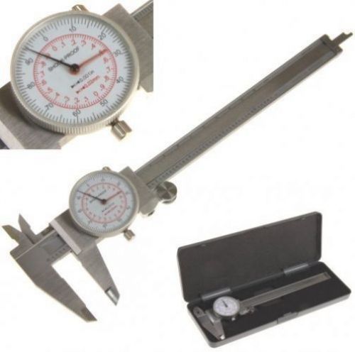 Anytime Tools Dial Caliper 6 / 150mm DUAL Reading Scale METRIC SAE Standard MM