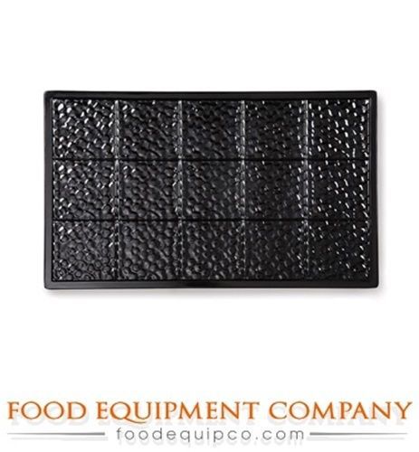 Get enterprises ml-160-bk tiles-cut outs 21.5 x 13 full size melamine dish for sale