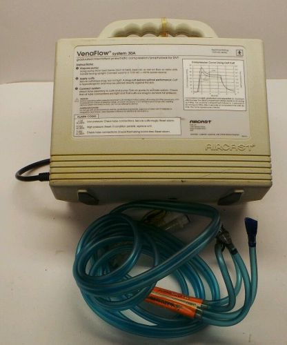 AIRCAST VENAFLOW SYSTEM 30A INTERMITTENT PNEUMATIC PROPHYLAXIS w/TUBING