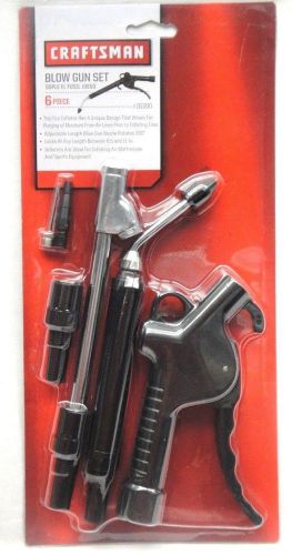 Craftsman -6 piece blow gun set- (9-16390)   (m2) for sale