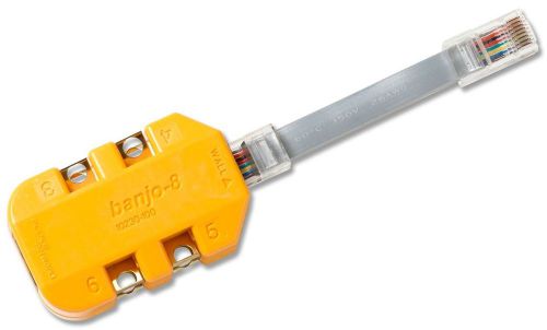 Fluke networks 10230100 8-wire in-line modular adapter for sale