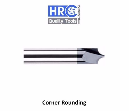 HRC Tools Solid Carbide Inner Corner Radius Cutter Corner Rounding TiAlN 45HRC