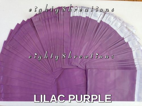 5 lilac purple color 6x9 flat poly mailers shipping pack postal envelopes bags for sale