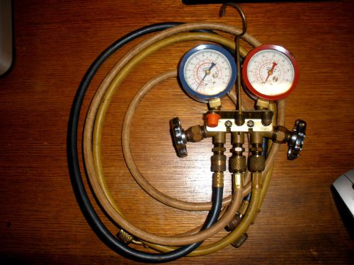 Jarrow Brinda Air conditioning manifold &amp;gauges R12 R-22