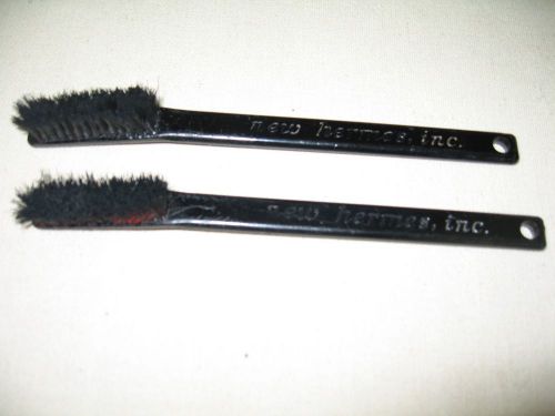 Used (2) New Hermes Brushes In Nice Shape