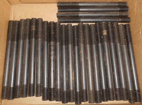 Lot of 25 3/4-10 Thread Clamping Studs 9 Inches Long