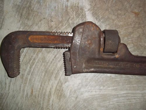 Ridgid pipe wrench 24&#034; guc for sale