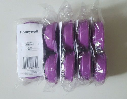 North honeywell hepa filters half face respirator 7580p100 5 pairs for sale