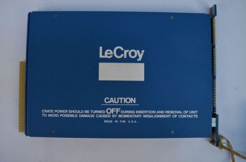 LeCroy Model 3420 CFD CAMAC Constant Fraction Discriminator Module