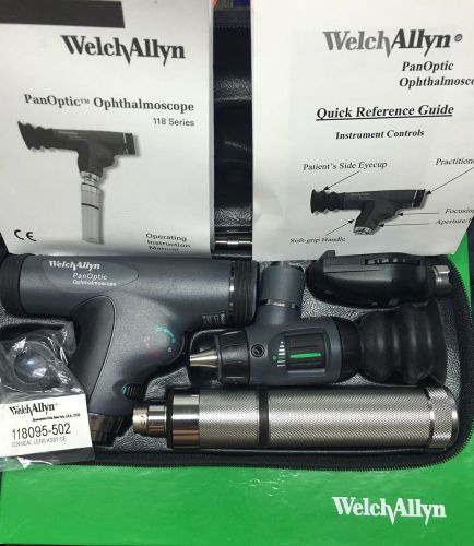 Welch Allyn 3.5V Panoptic Opthalmoscope 11820, Diagnostic Set, With Corneal Lens