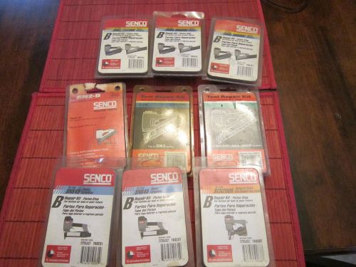Lot Of 9 SENCO  Repair Kits 8-B kits and1-D kit new in package
