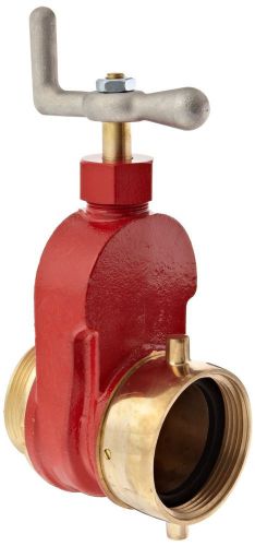 Dixon valve &amp; coupling dixon hgv250f brass single hydrant gate valve, 2-1/2&#034; nst for sale