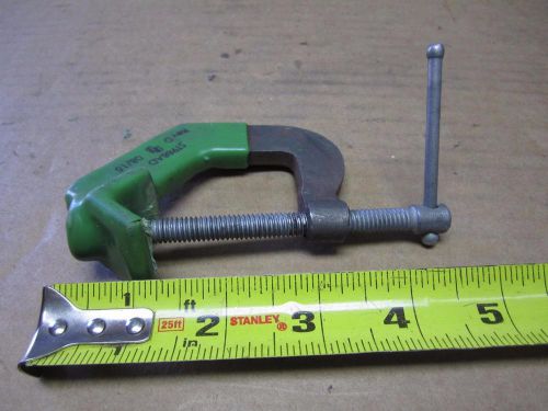 WILTON US MADE 2&#034; MODIFIED C CLAMP AIRCRAFT AVIATION TOOL
